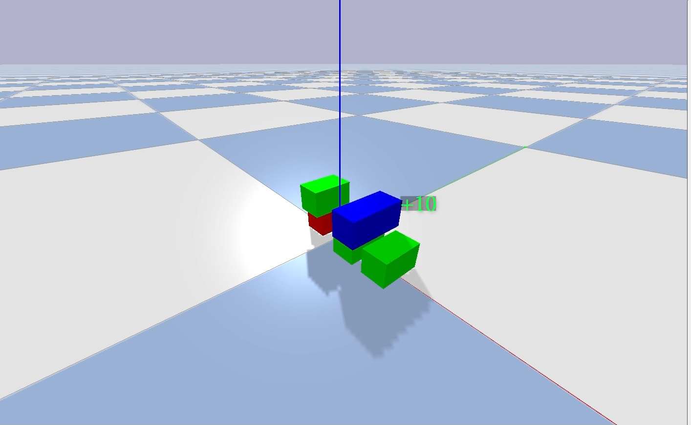 Concept for reward system of the StackBot, the idea predecessor for the SortBot.